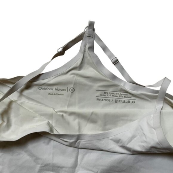 Outdoor Voices White The Exercise Dress Size Small - Picture 4 of 5